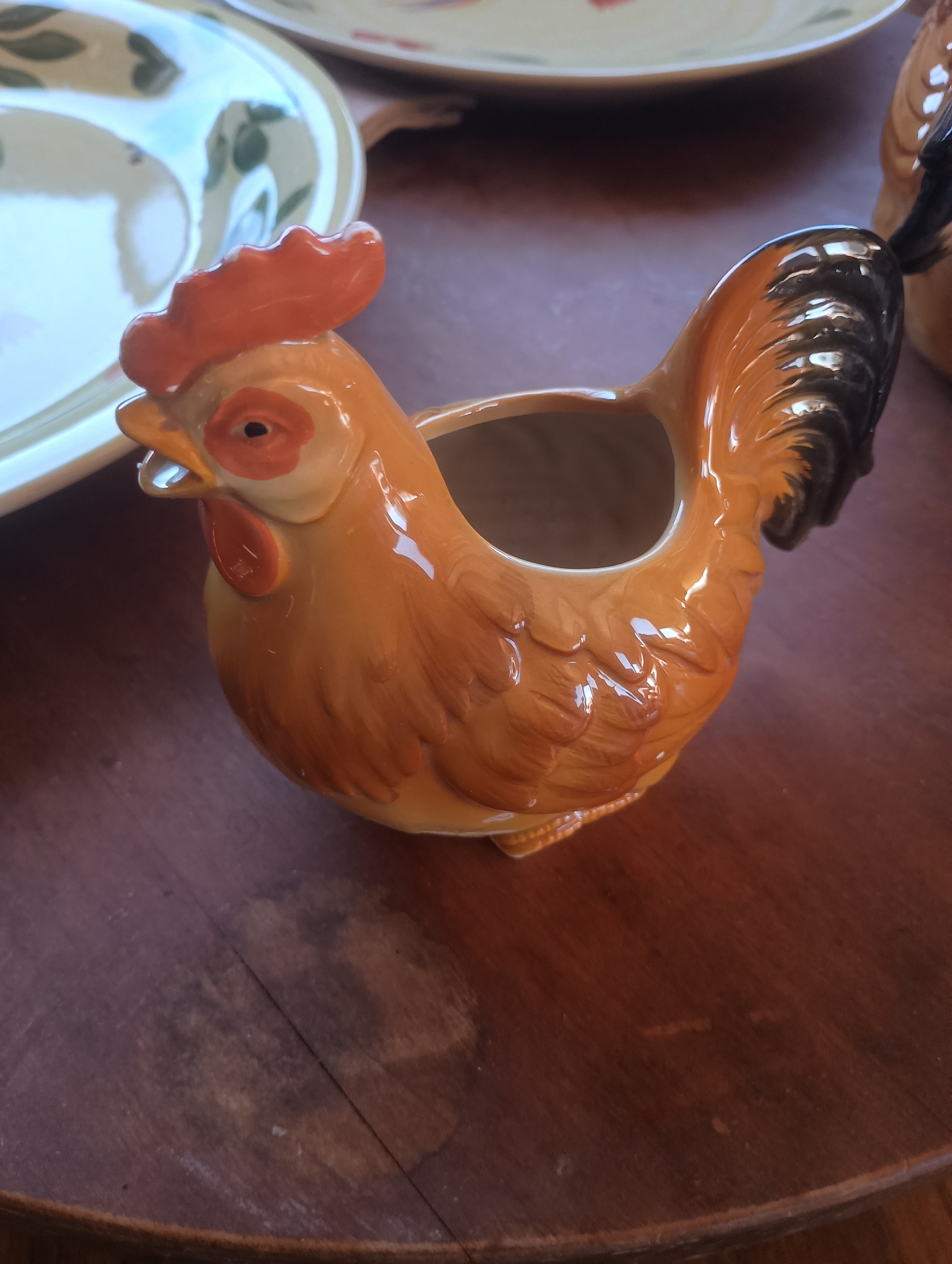 Vintage Rooster Farmhouse Kitchen Set