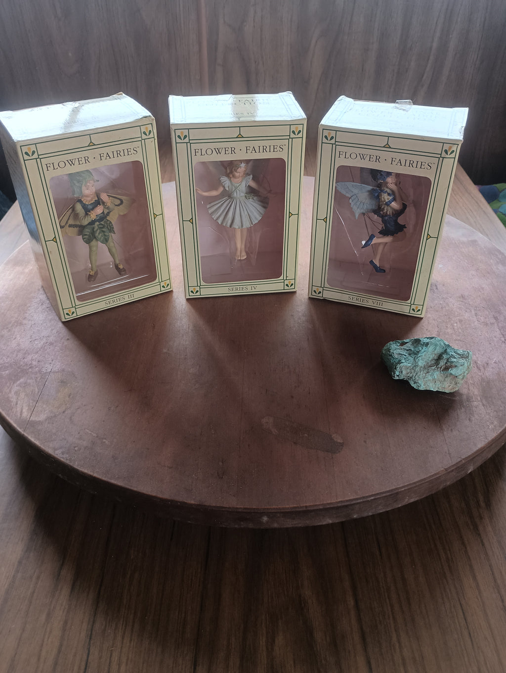 Set of 3 Cicely Mary Barker "Flower Fairies" Figurines (Series III, IV, VIII)