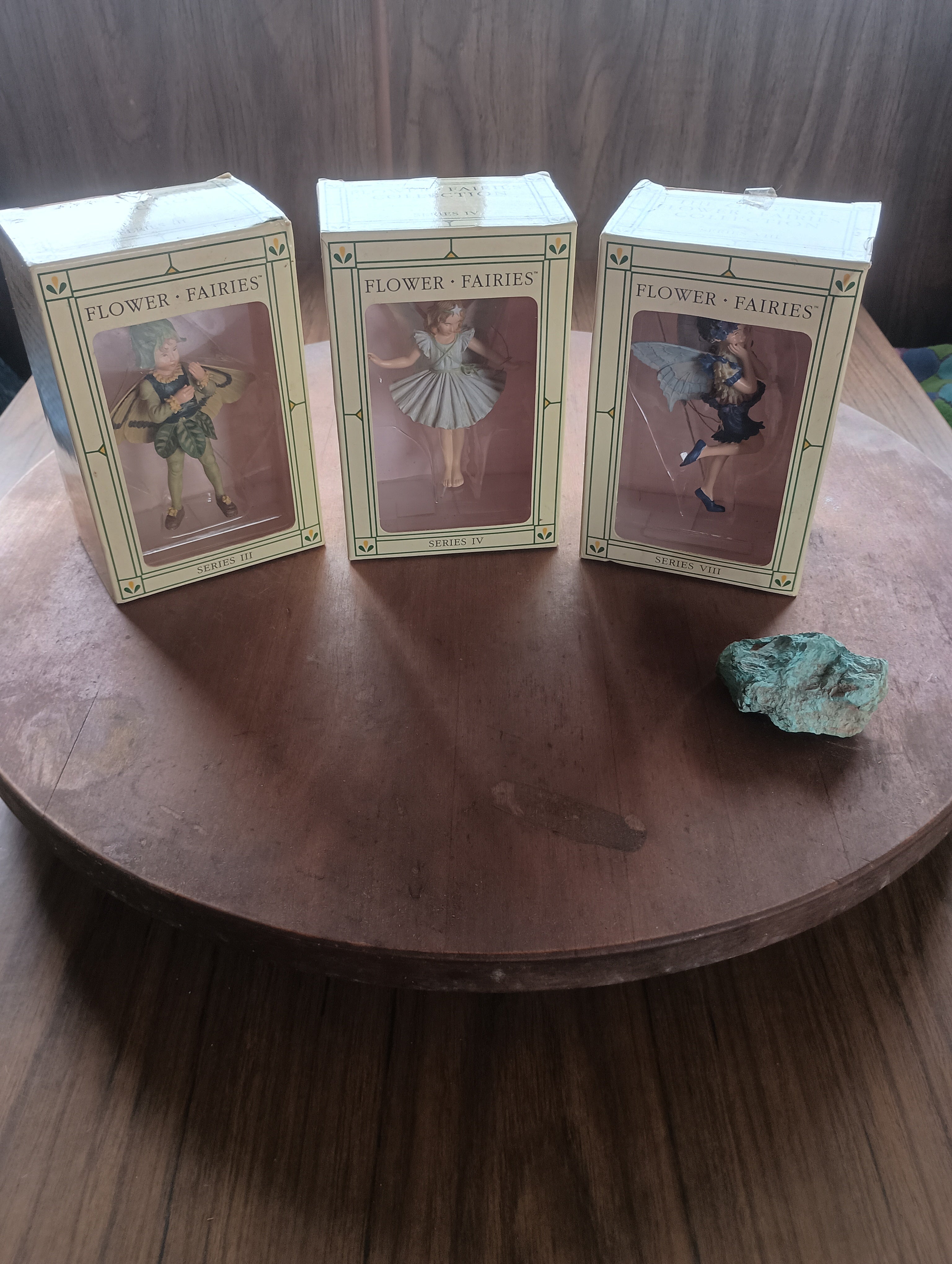 Set of 3 Cicely Mary Barker "Flower Fairies" Figurines (Series III, IV, VIII)