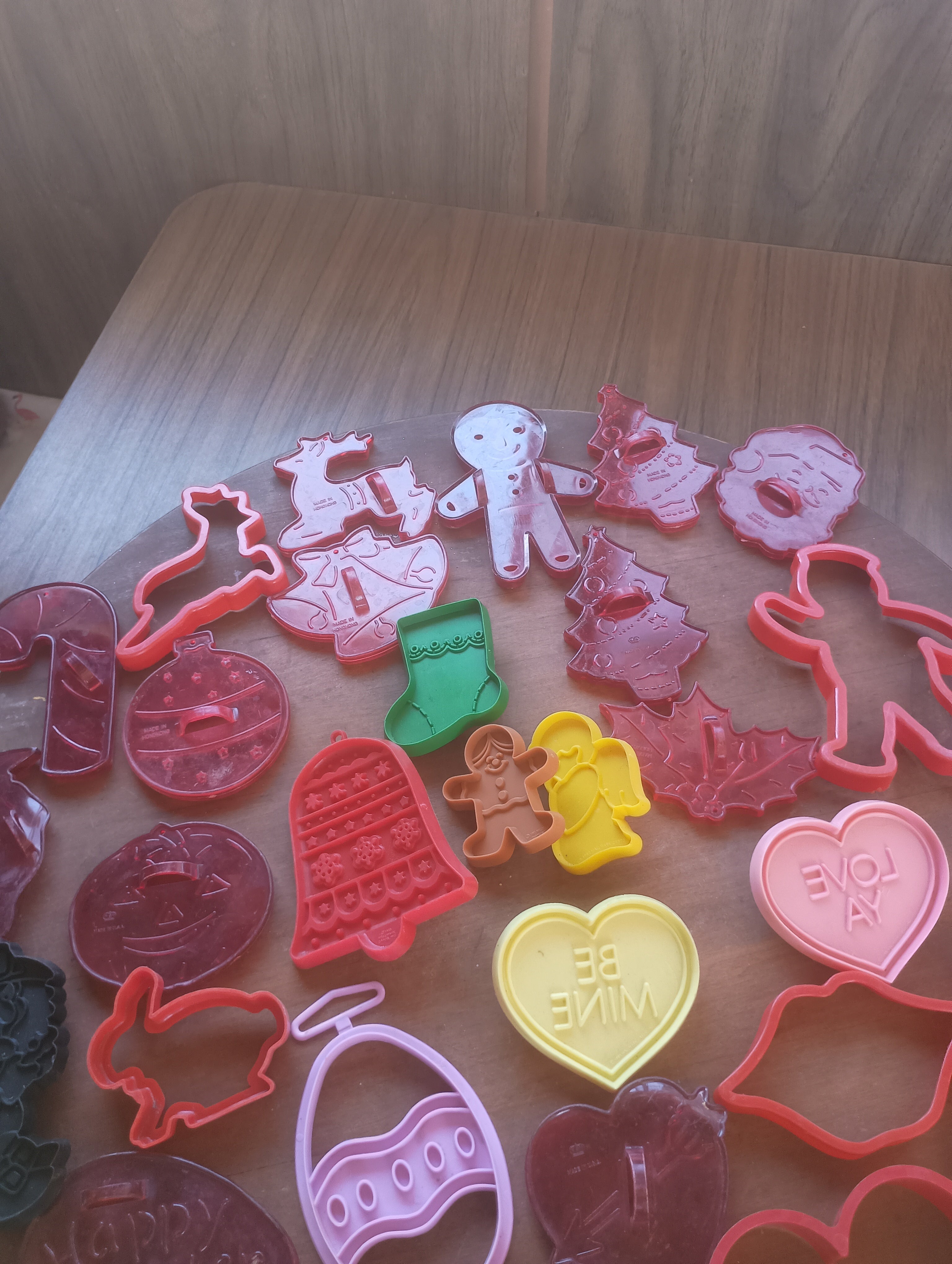 Ultimate Vintage 1970s Holiday Plastic Cookie Cutter Archival Lot - Massive 41-Piece Set featuring Rare Hallmark Originals