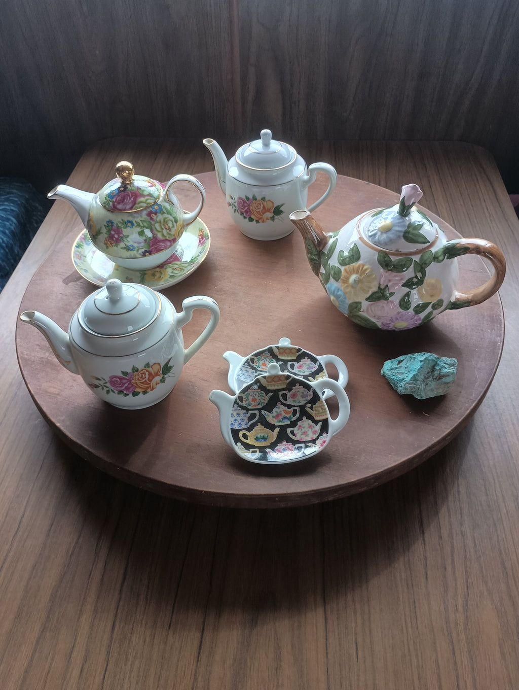 "High Tea & Heritage" Floral Teapot Collection (7 pc)