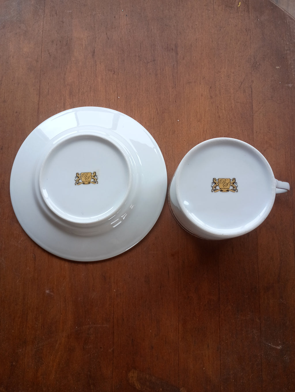 Royal Doulton Cobalt & Gold Filigree Porcelain Cup and Saucer
