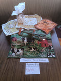 Country Cozy Kitchen Vintage Mystery Box - High-Speed Hand Mixer & Placement Set