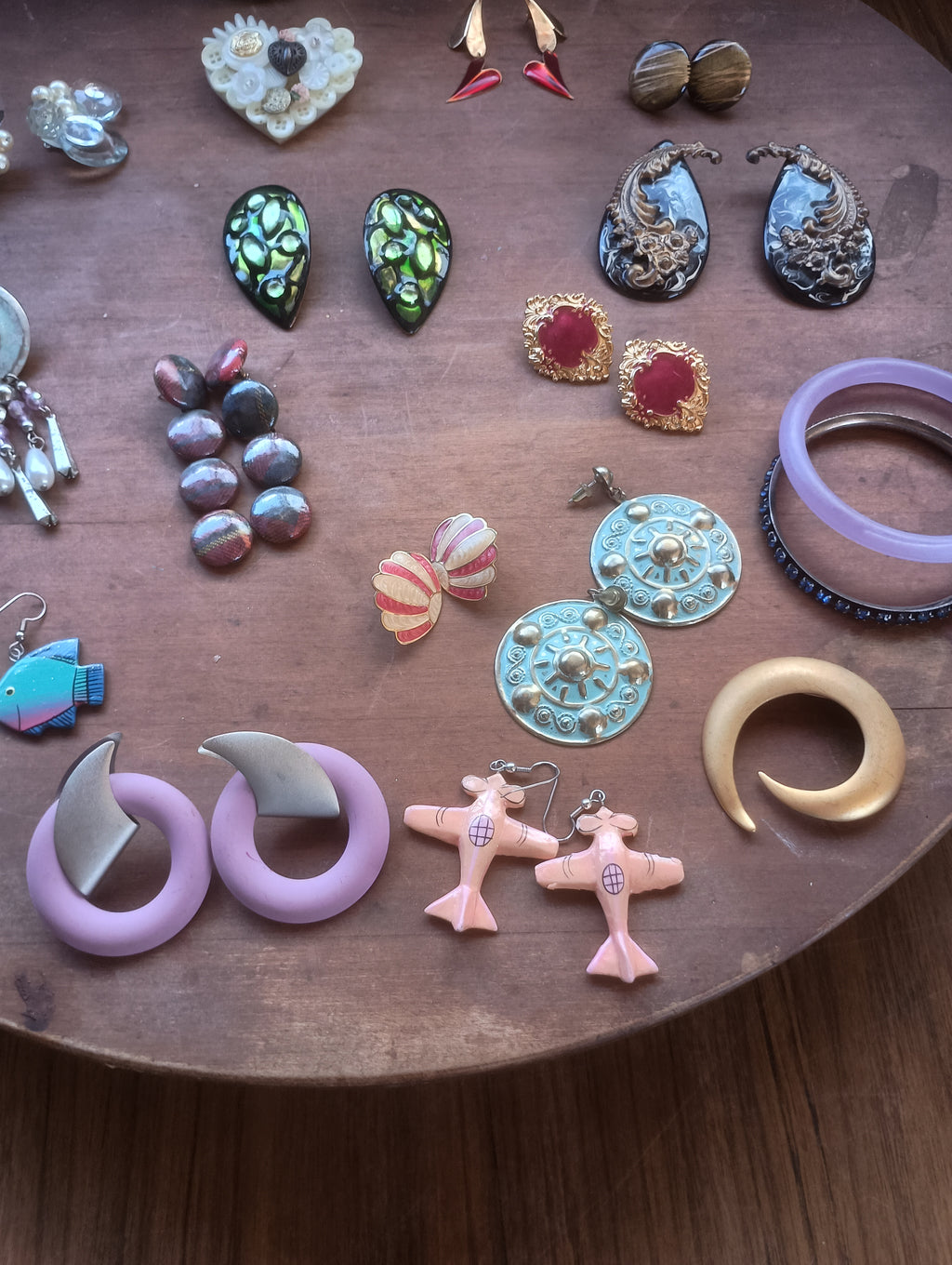 The Ultimate Maximalist '80s Earring & Bangle Time Capsule Mega-Lot (12-Piece Set)