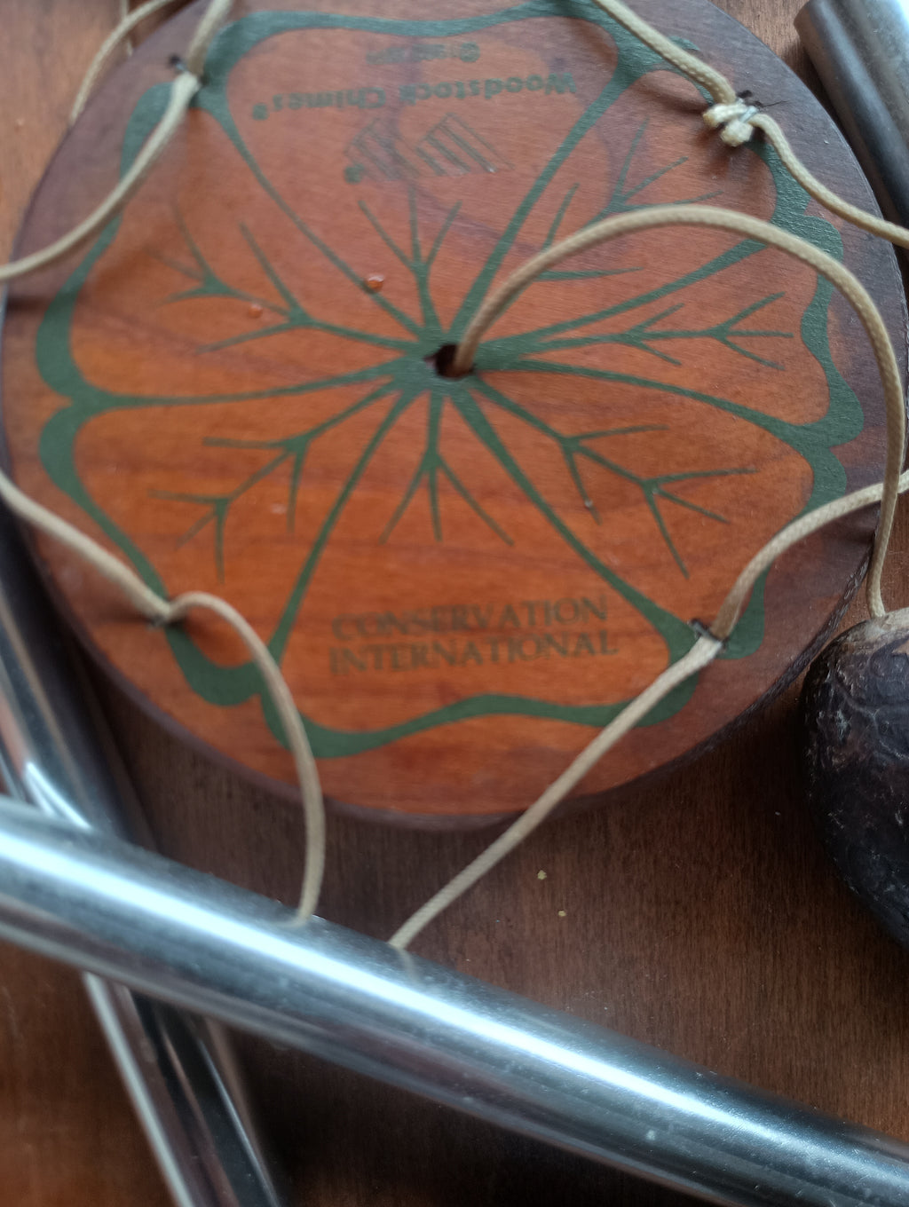Vintage 1992 Woodstock Chimes x Conservation International Wind Chime