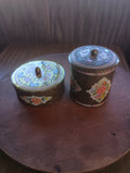 Vintage Daher English Floral Tins