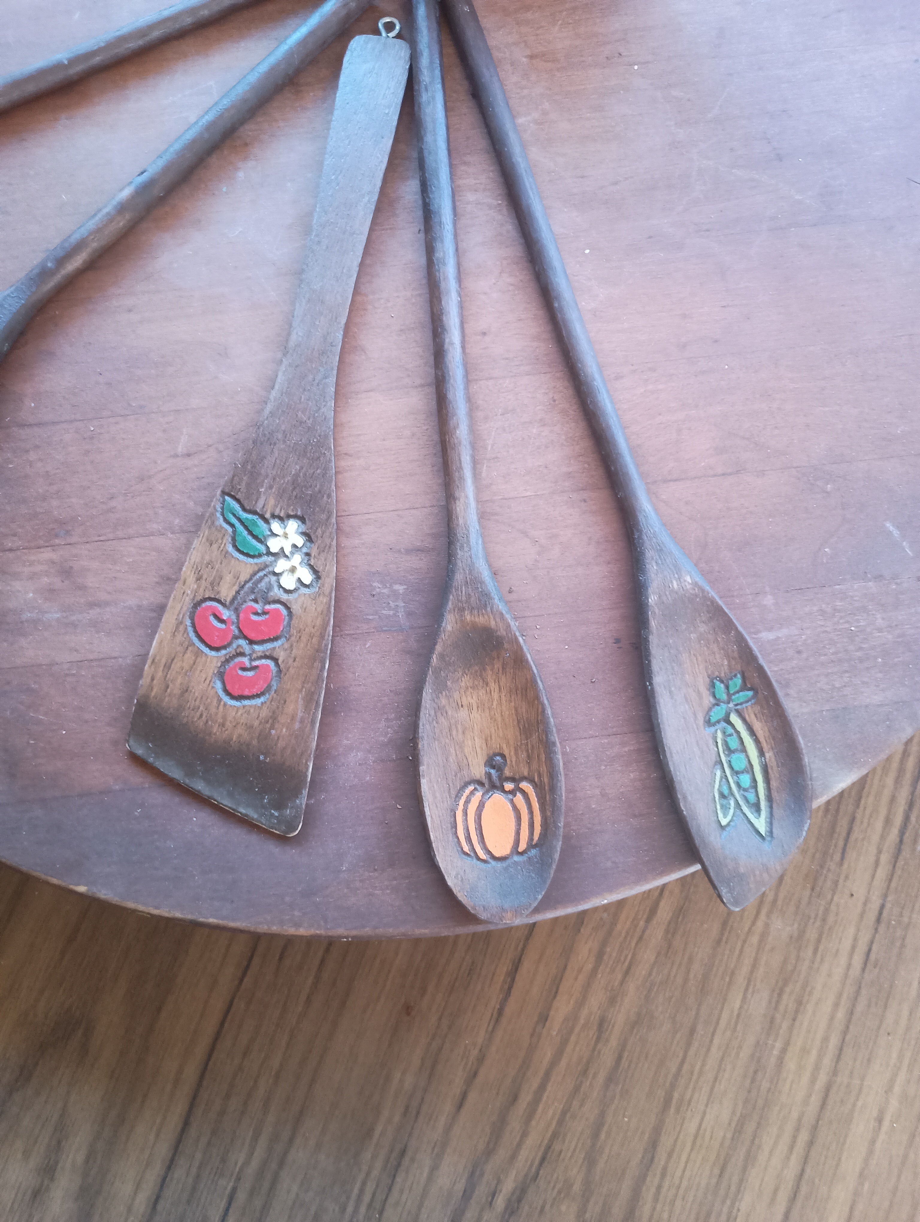 Farmhouse Wooden Utensil & Double Switch Plate Set
