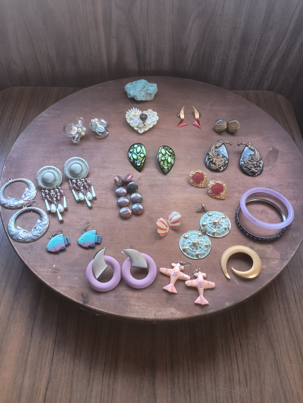 The Ultimate Maximalist '80s Earring & Bangle Time Capsule Mega-Lot (12-Piece Set)