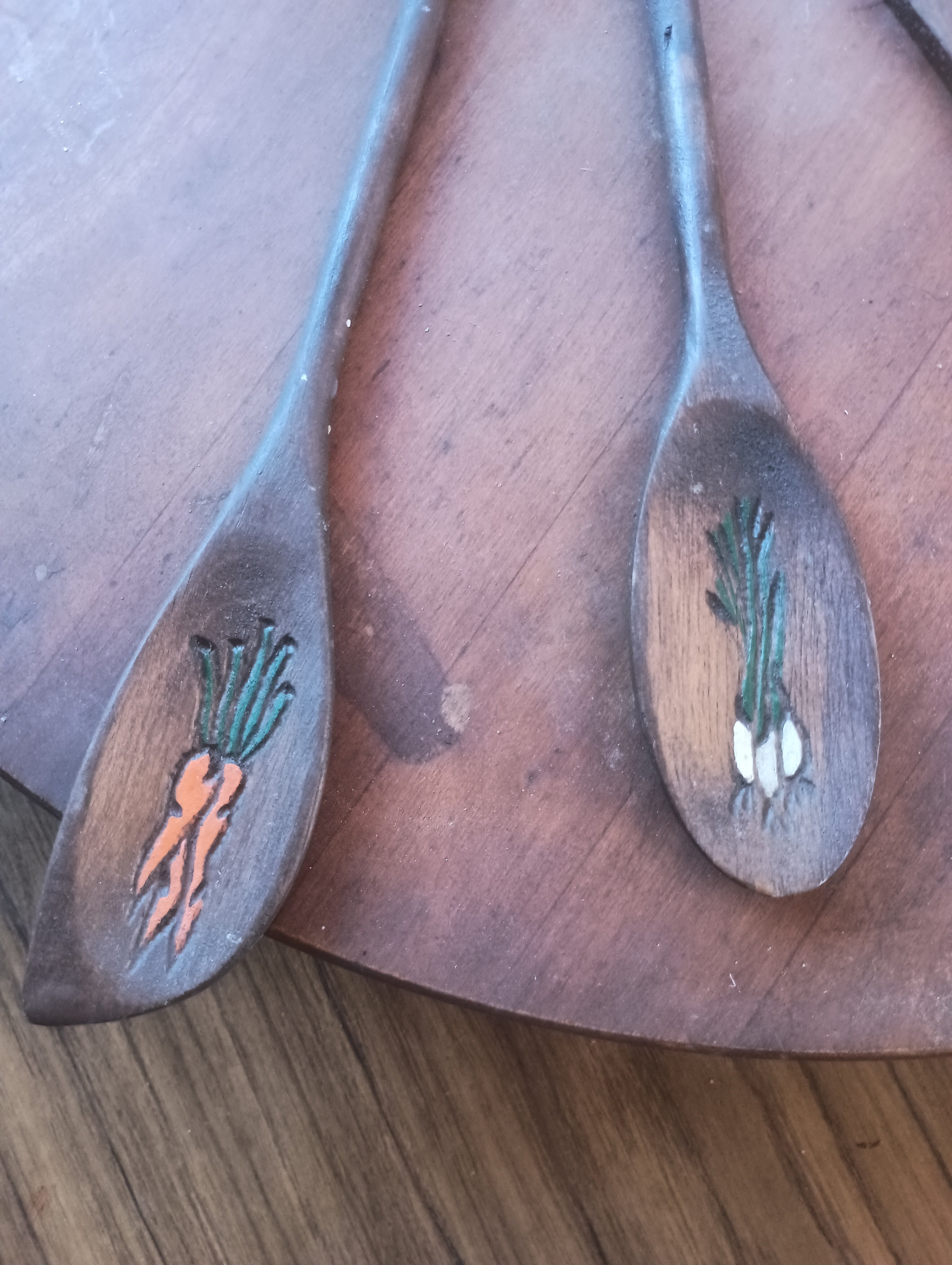 Farmhouse Wooden Utensil & Double Switch Plate Set