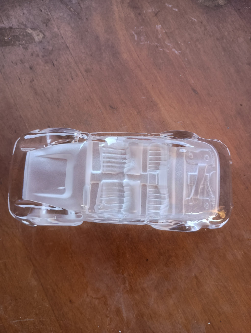 Vintage Hofbauer West German Crystal Porsche 911 Carrera Figurine