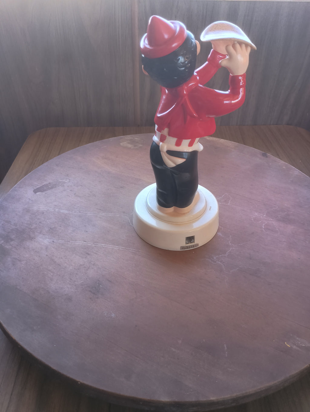 Vintage 1980s Pizza Inn Novelty Mascot Landline Phone – Retro Restaurant Advertising Memorabilia