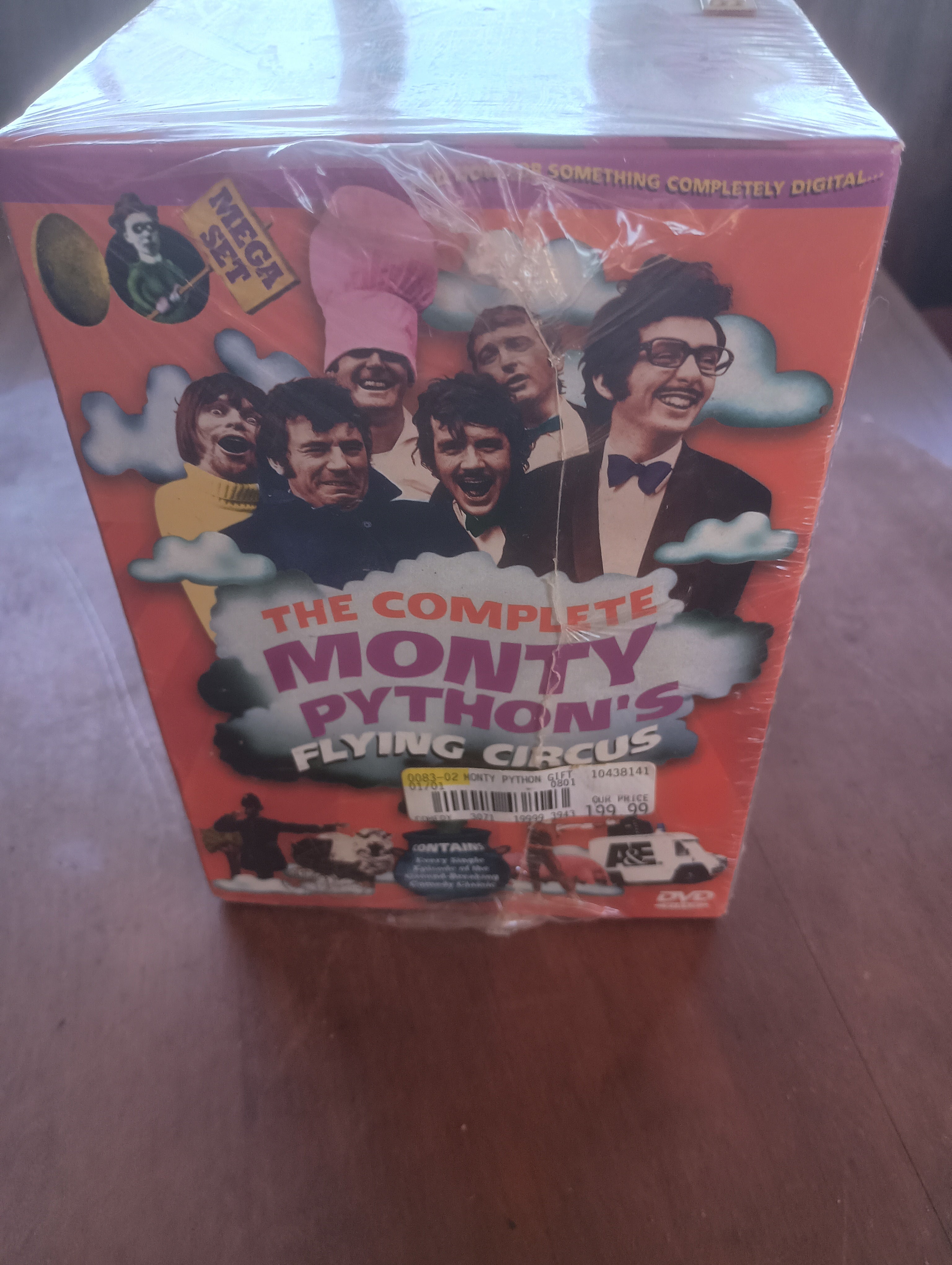 Vintage Monty Python's Flying Circus: The Complete Series Sealed DVD Mega Set