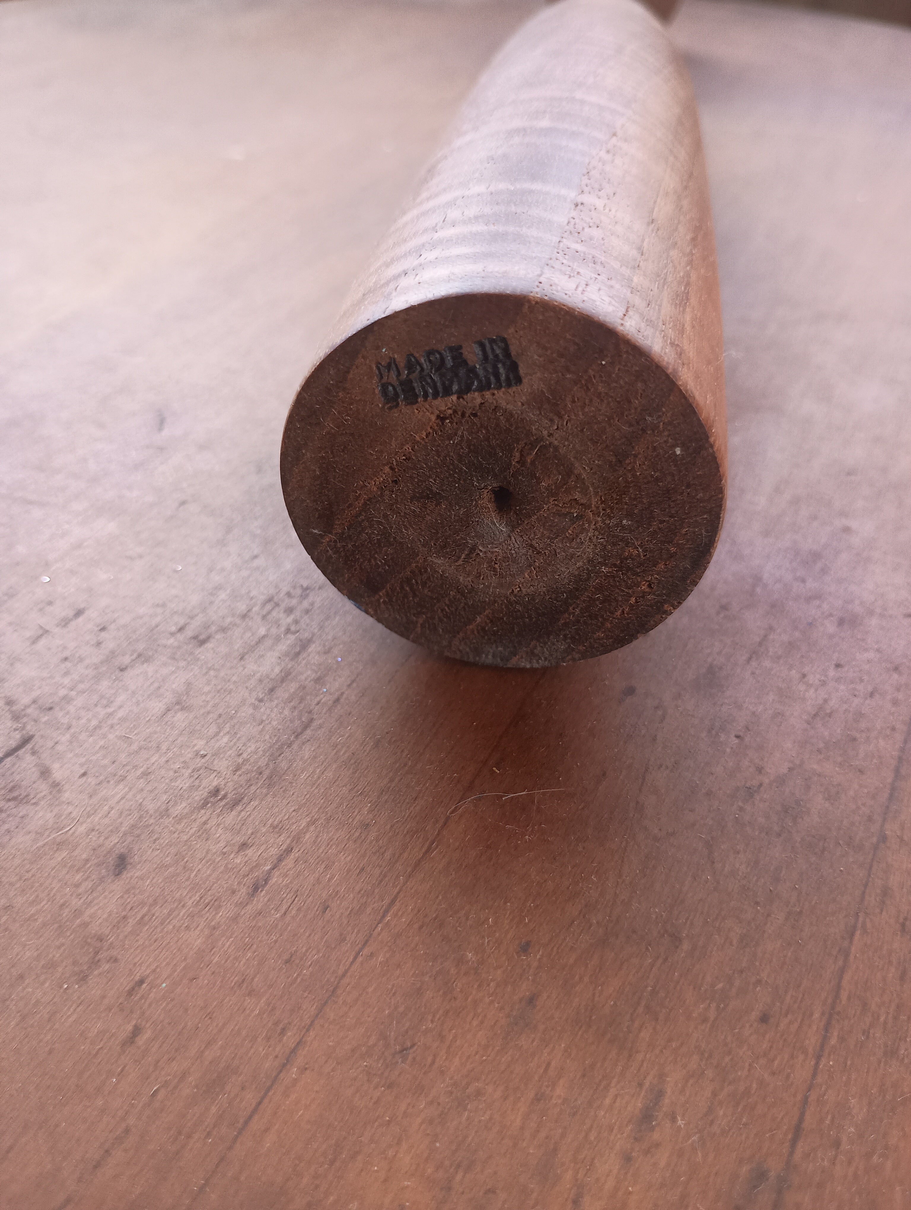 MCMT Tapered Teak Candlestick