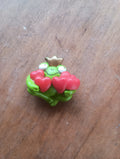 Vintage 1985 Whimsical "Frog Prince" Novelty Clay Valentine Brooch Pin