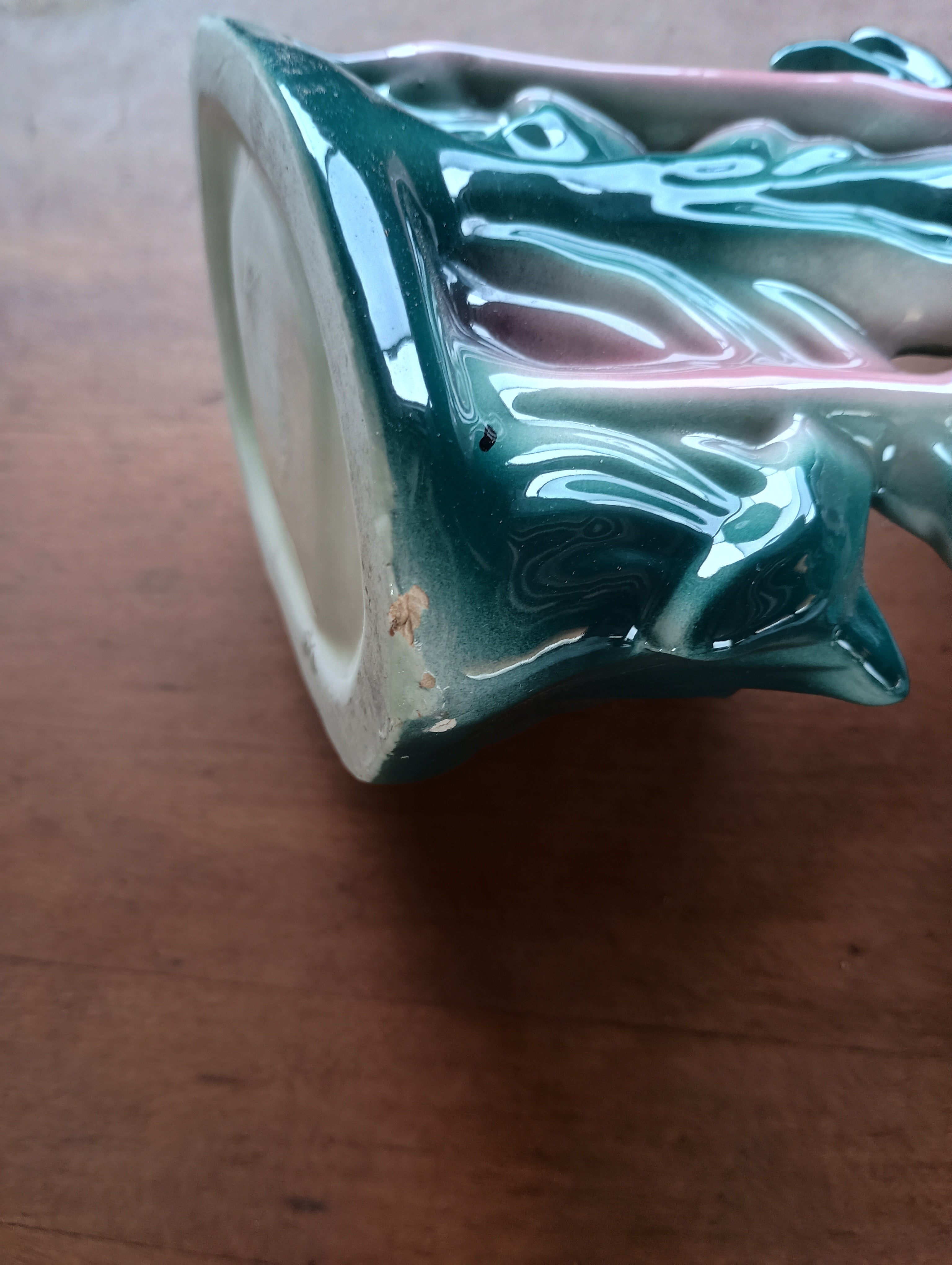 Grandma's Pink Flamingo Planter