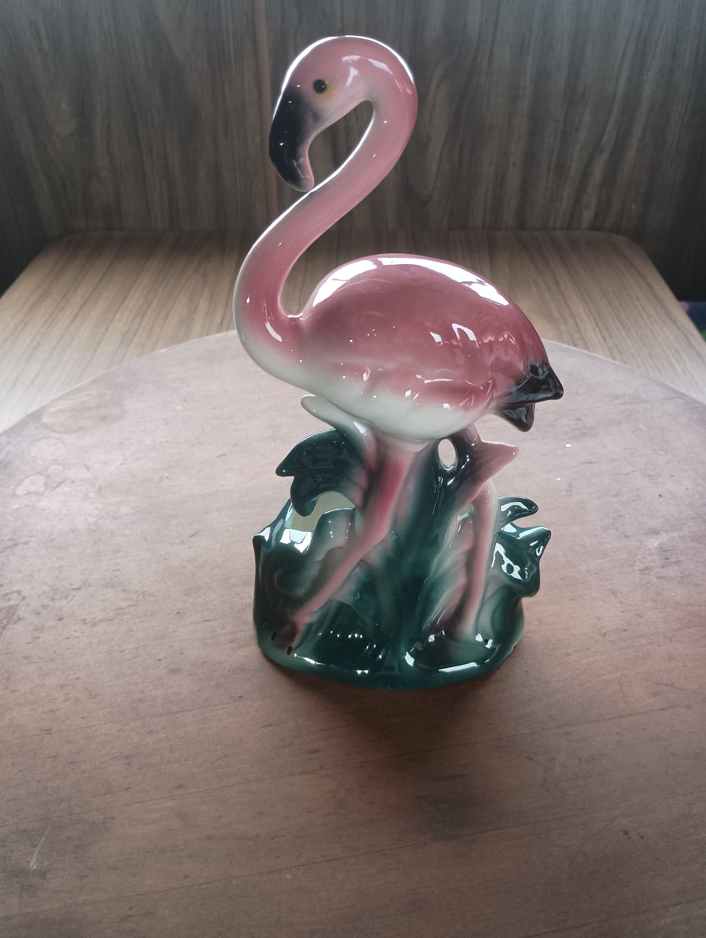 Grandma's Pink Flamingo Planter