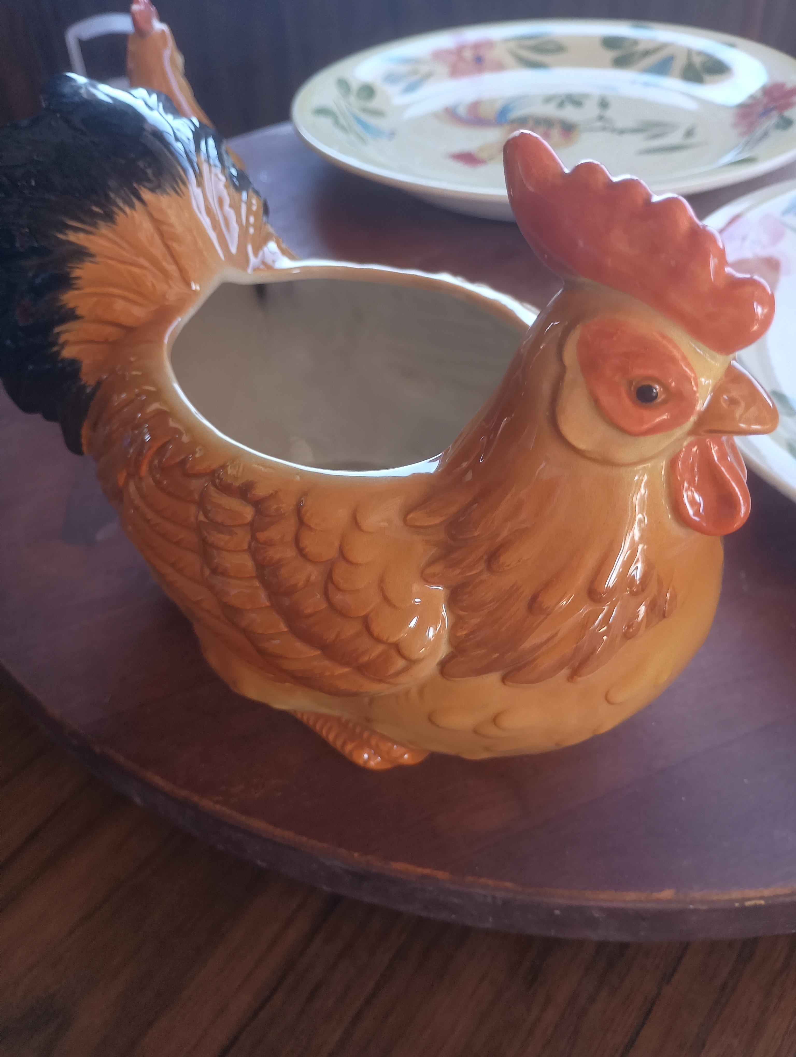 Vintage Rooster Farmhouse Kitchen Set