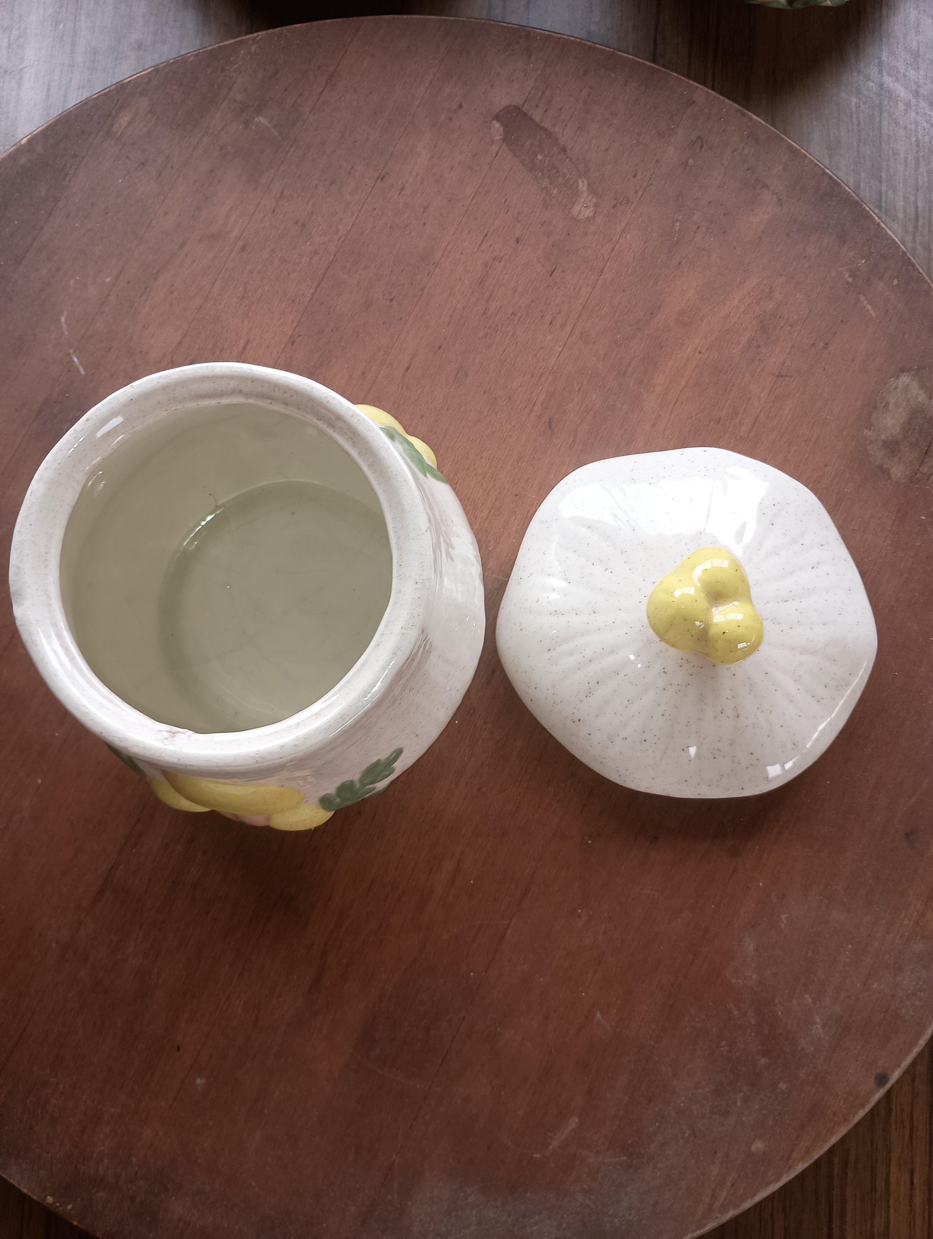 Vintage 1970s Arnel’s Ceramic Mushroom Canister Set (4-Piece)
